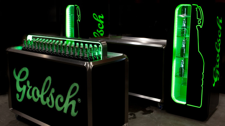 Event bar designed to perfectly go with the fridges