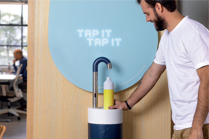 The water tap designed to change behaviour - Dopper